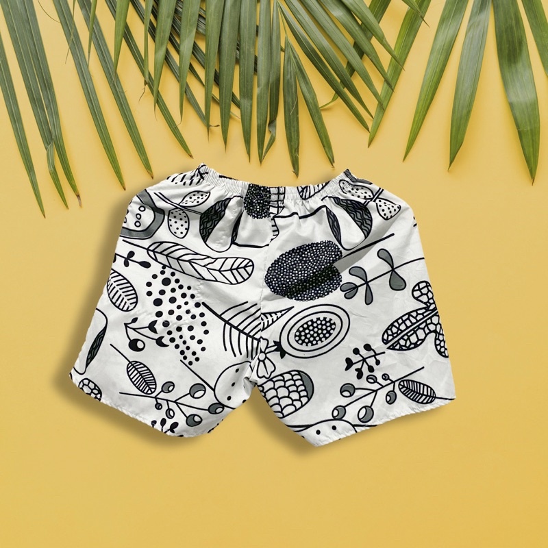 ECER HARGA GROSIR TERMURAH DI SHOPEE CELANA BOXER CELANA PENDEK  PRIA WANITA CELANA KOLOR CELANA KOTAK CEALANA MOTIF-Squid