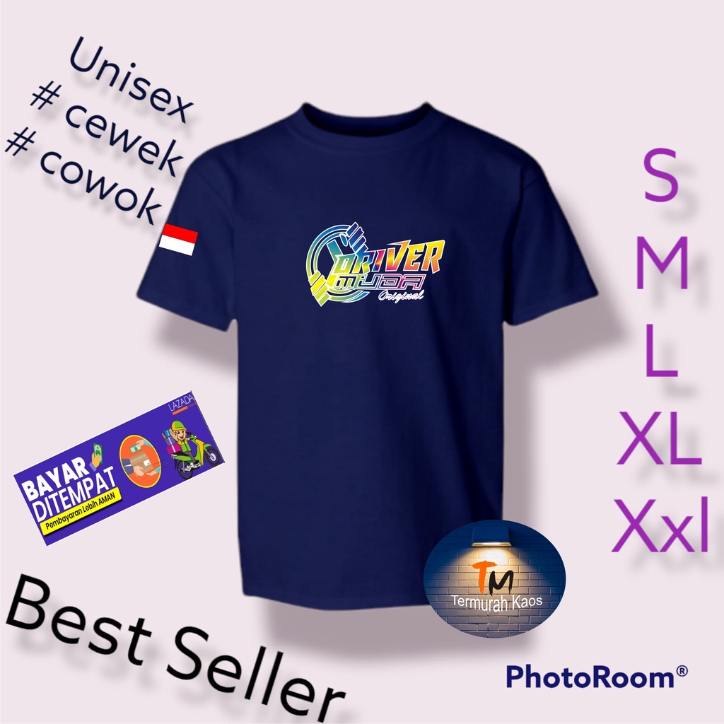 Cod PROMO DISKON GRATIS ONGKIR/Kaos DTF DRIVER MUDA Bendera/Kaos Terlaris Kualitas Terjamin Kaos Pria Distro Hits2022/Kaos Murah Kaos Cotton 30s Kaos katun/Kaos Bergambar Kaos Distro Kaos Pria Dan Wanita Kaos Kata2 Lucu Kaos Viral/Kaos Promo/Best Seller