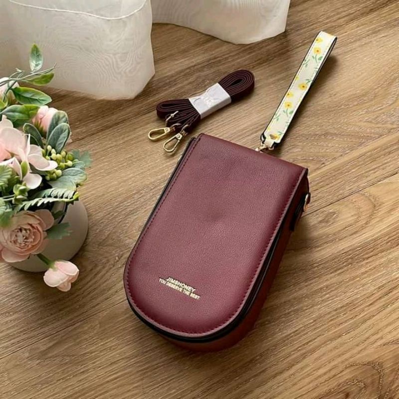 tas selempang wanita louisa mini bag jim honey