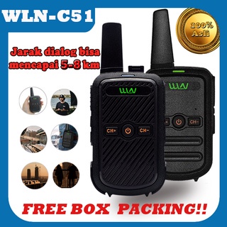 HT WLN-C51 HT sipil daya tinggiMini Wln Two-Way Radio  Walkie Talkie 1 unit