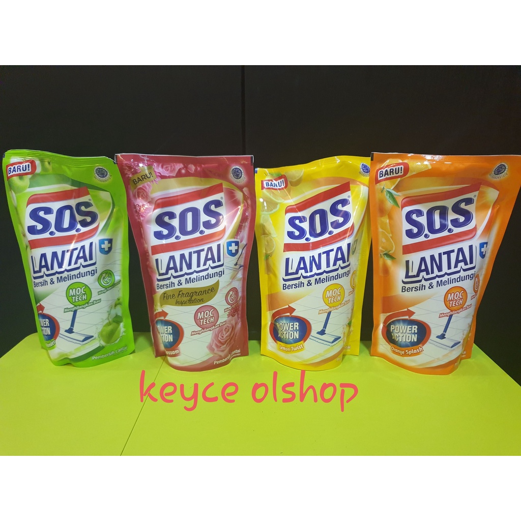 SOS pembersih Lantai/Sabun pel lantai 750 ML