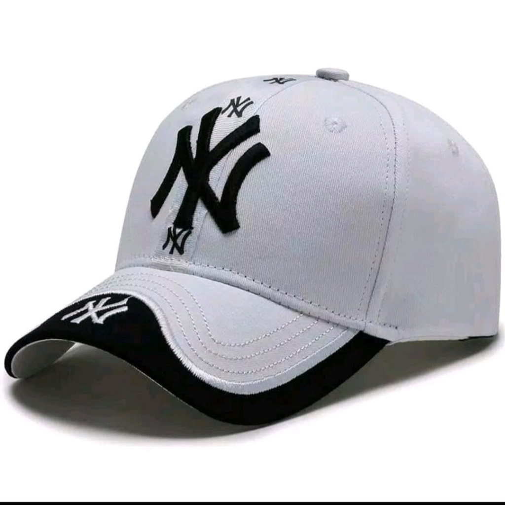 Topi Baseball Caps NY DualTone New York New Keren kekinian kualitas Import Premium Caps Dua Warna