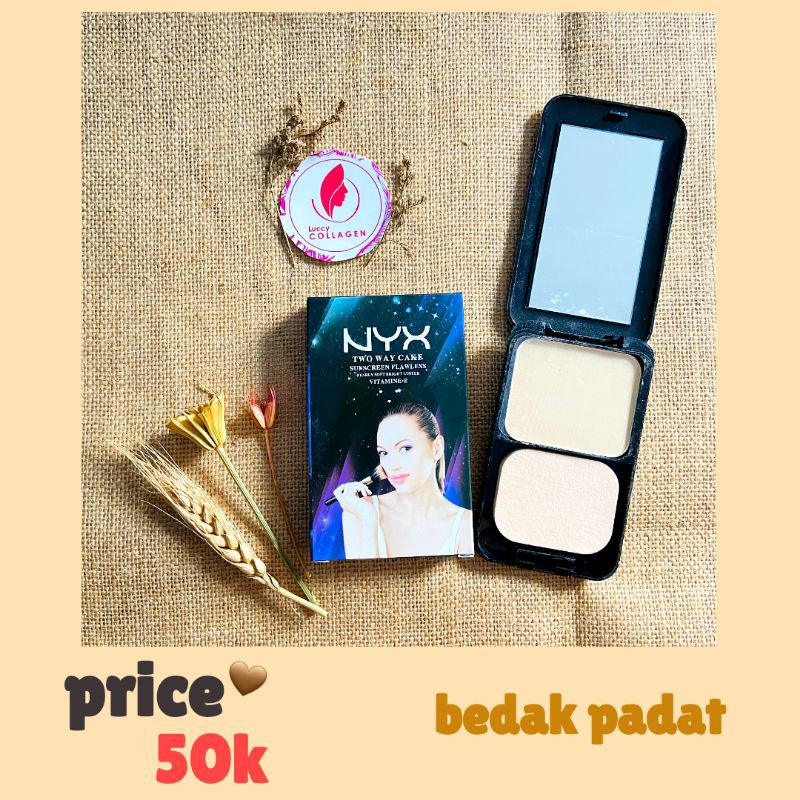 bedak padat collagen