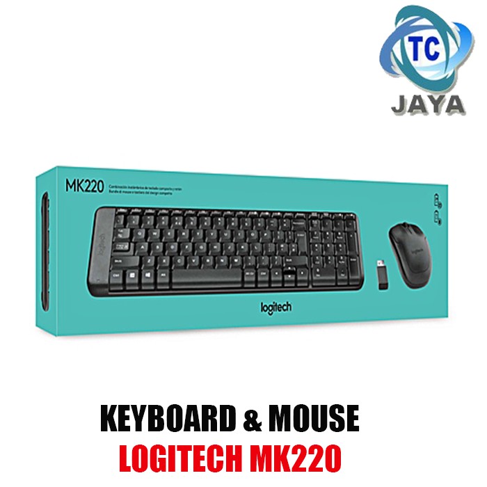 Keyboard Mouse Logitech MK220 Bundle