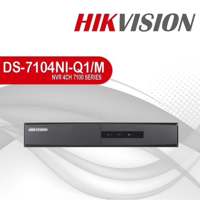 NVR 4ch HIKVISION 7104NI-Q1-M Non Poe