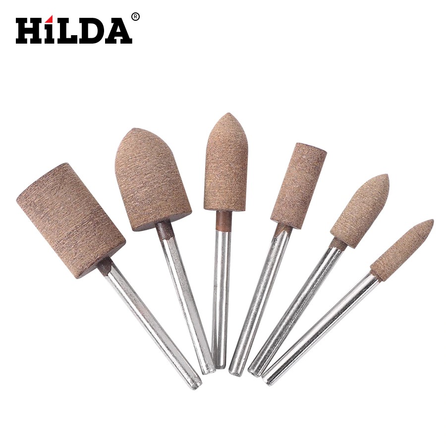 Import HILDA Abrasive Mounted Stone For Dremel Rotary Tools Grinding Stone Wheel Head for Dremel