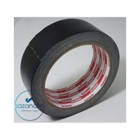 SAZANAMI CLOTH TAPE 2&quot; X 10 MTR LAKBAN KAIN HITAM 48mm