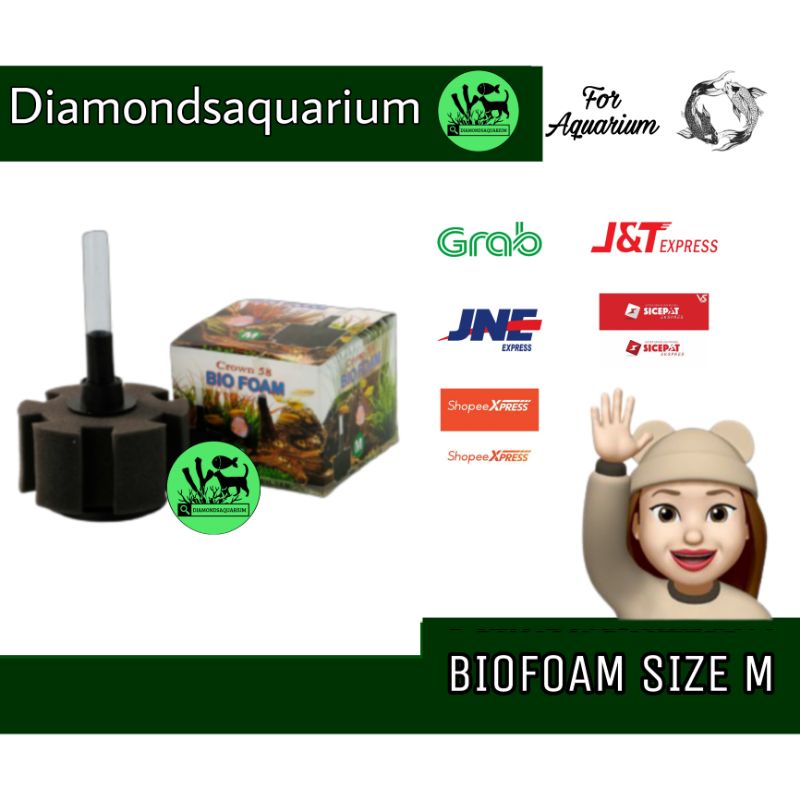 BIOFOAM BIO FOAM M BREEDING FILTER AQUARIUM