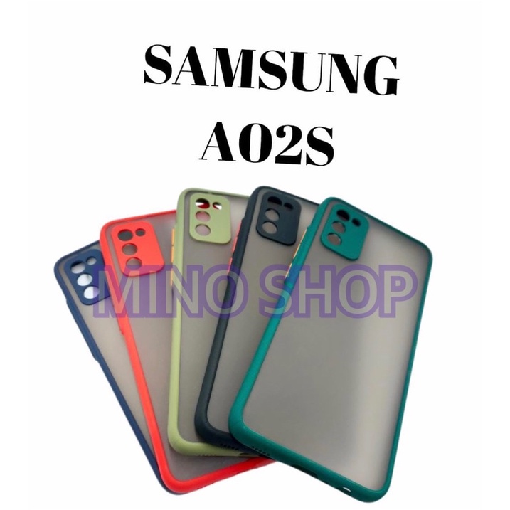 SOFTCASE SAMSUNG A02S - HARDCASE DOVE MYCHOICE PLUS PELINDUNG KAMERA - AERO CASE