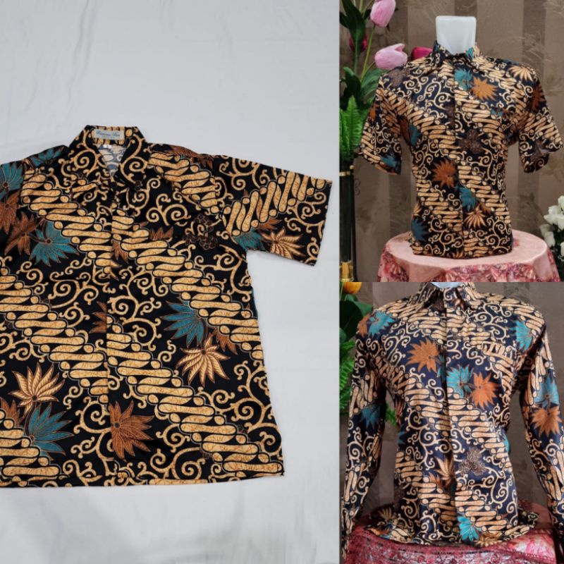 KEMEJA COUPLE AYAH DAN ANAK // BAHAN SEMI SUTRA FOIL PREMIUM // KEMEJA LENGAN PANJANG // KEMEJA LENGAN PENDEK // KEMEJA ANAK // KEMEJA BATIK // By Pelaminan Biru