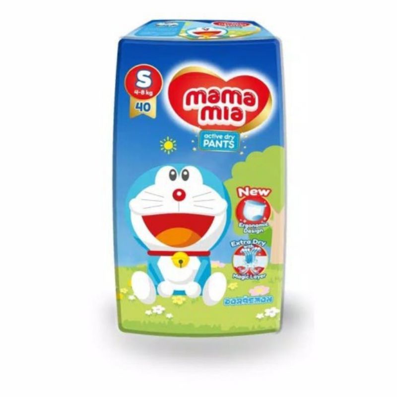 MAMAMIA ACTIV DRY PANTS S40/M34/L30/XL26 | POPOK CELANA BAYI MURAH.
