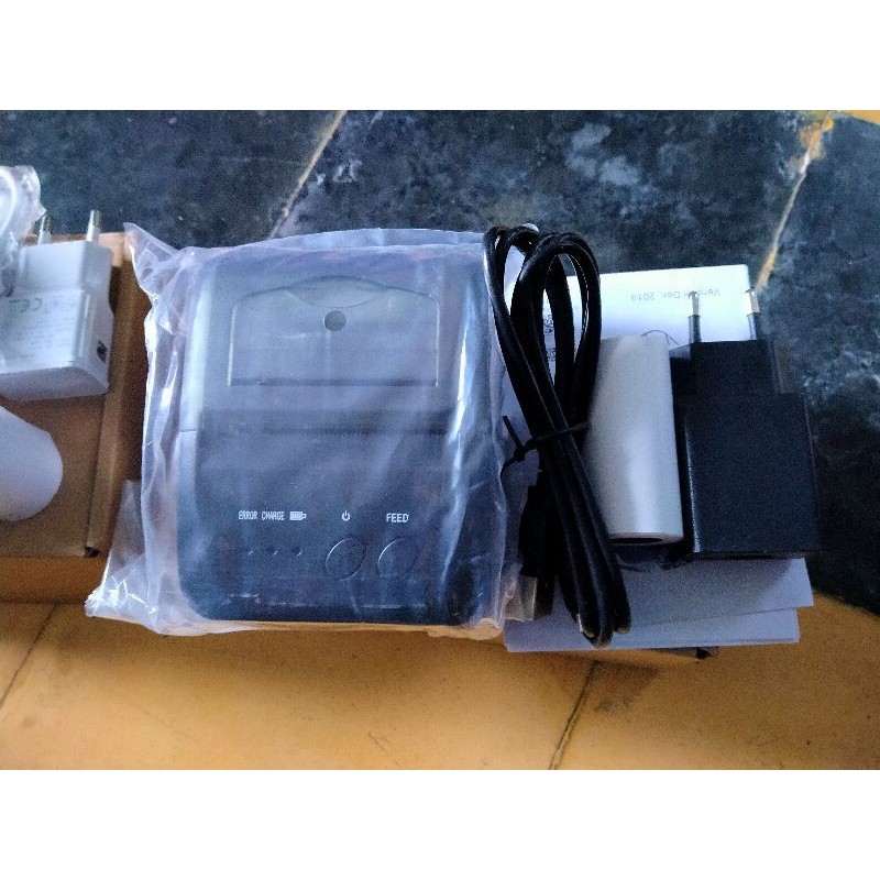 printer thermal bluetooth ZJIANG 5809 - BLACK