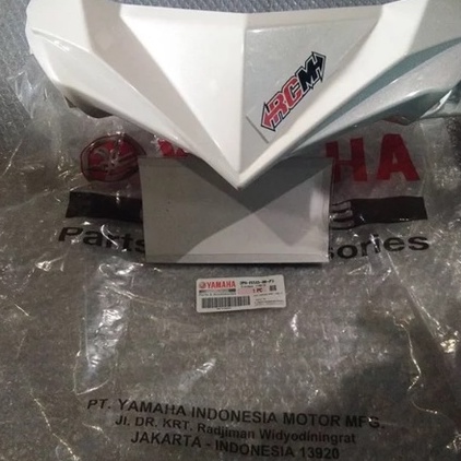 COVER HANDLEBAR BATOK DEPAN KEPALA ATAS MIO M3 125 Z HITAM PUTIH MERAH ORIGINAL YAMAHA 2PH-F6143