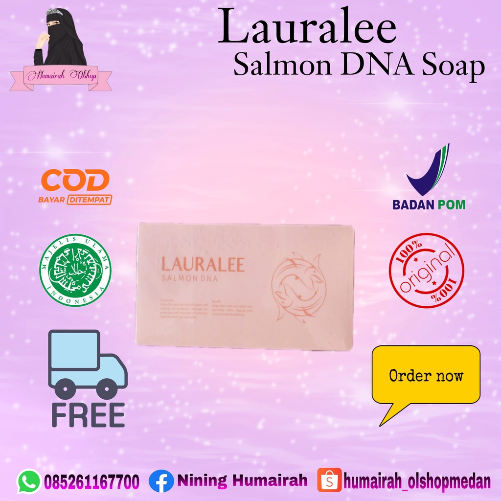 Lauralee DNA Salmon Soap