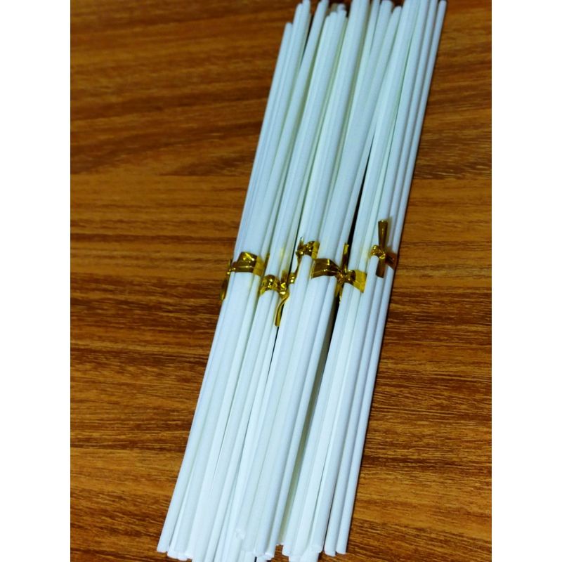 STICK Reed Diffuser Fiber Panjang 20cm Diameter 3mm-STICK 1X - PUTIH
