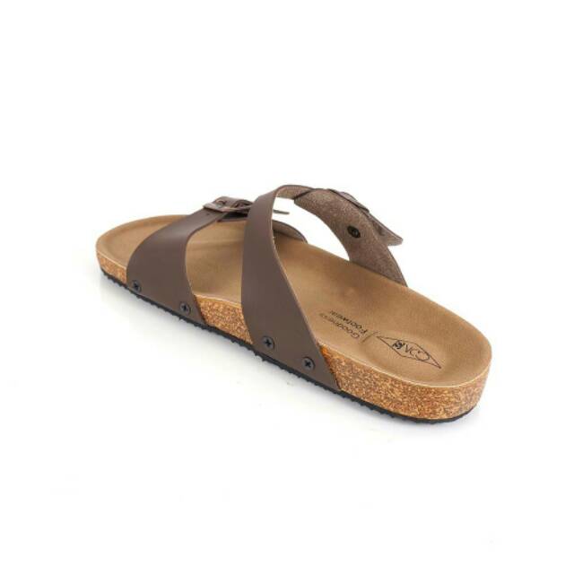 PROMO HARGA SANDAL KULIT GOODNESS GLAM BROWN