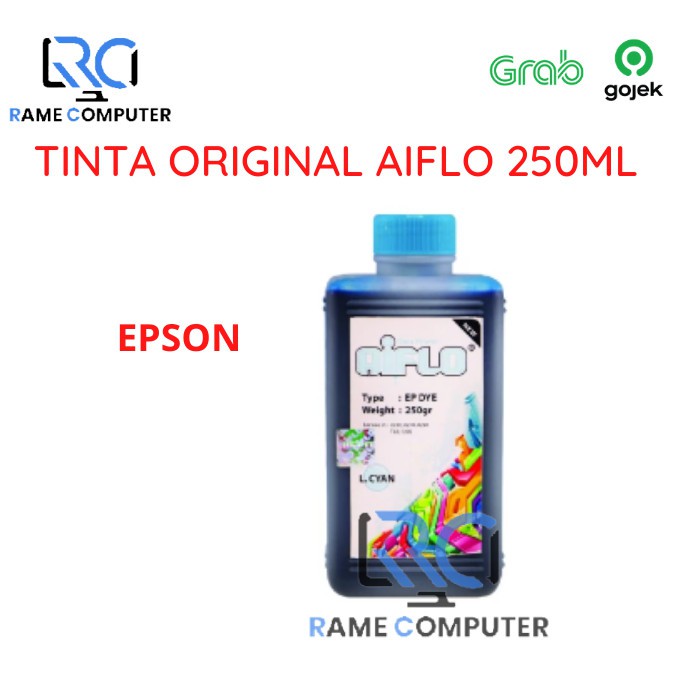 TINTA REFILL AIFLO UNTUK PRINTER Canon Epson HP Brother ISI 250ML