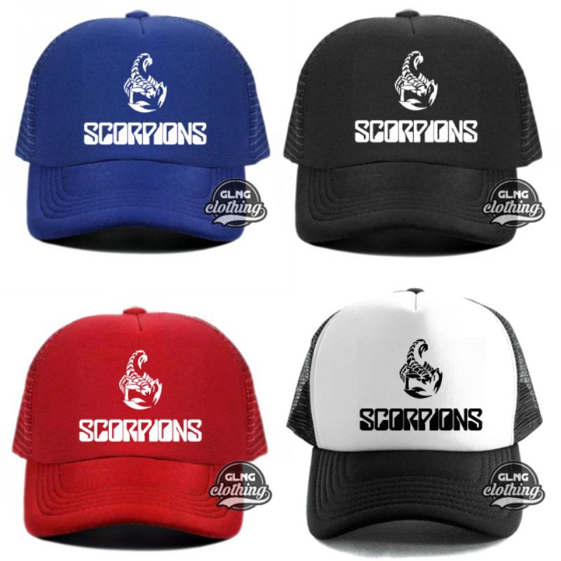 Topi Scorpion - Topi Trucker Scorpion