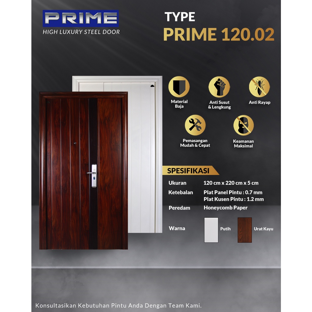 FORTRESS PINTU BAJA TYPE PRIME 120