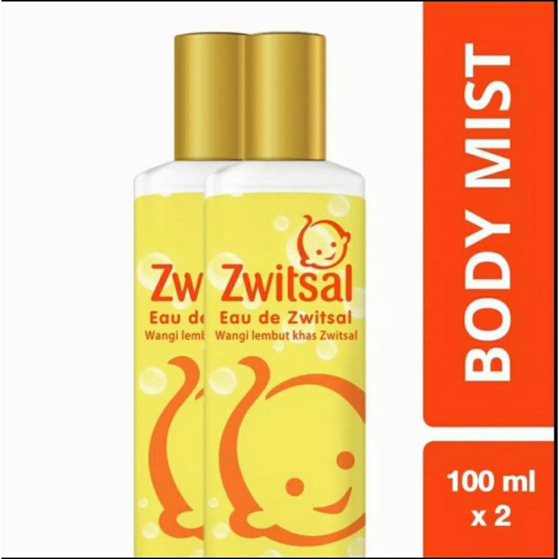 SWITZAL BODY MIST 100 ML 100ML ISI 2 PCS ORIGINAL PARFUM