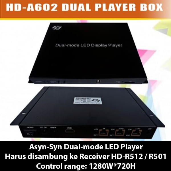 HD-A602 Full Color Videotron Syn-Asyn dual-mode HD player