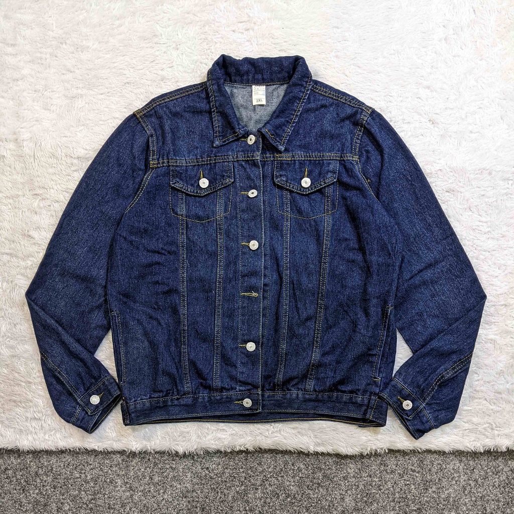 237 - Jaket Jeans Wanita Denim Second Murah Bekas Original