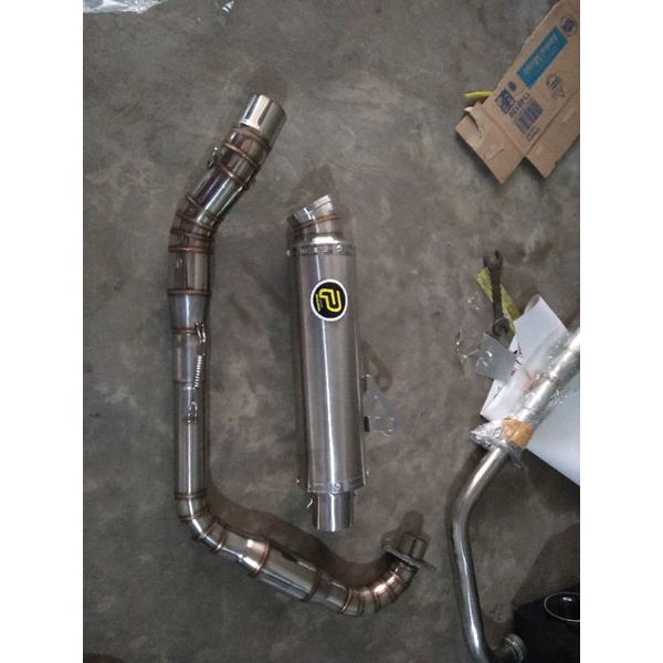 knalpot pekajaman leher bom cb gl mp tiger mp primus gl100-1
