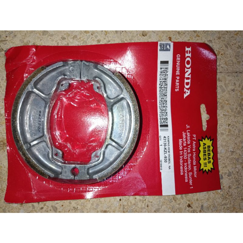 dispad kampas rem belakang vario karbu 110