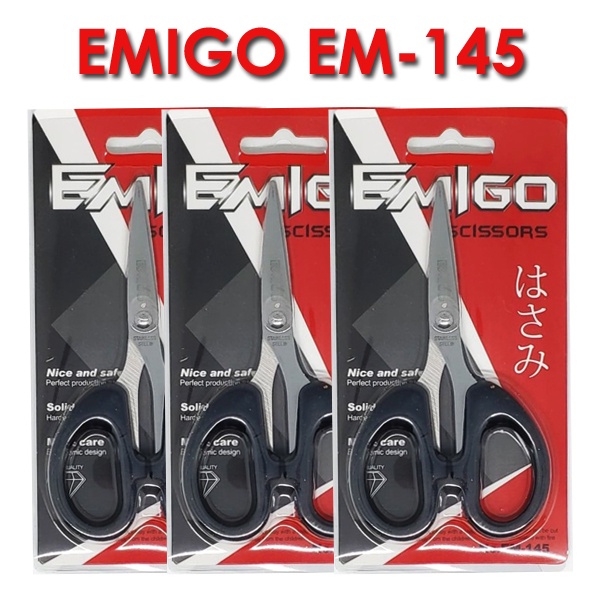 

GUNTING KECIL EMIGO 145 Gunting Kertas Emigo / Alat Gunting Kertas Stainles / Gunting Emigo - Kecil