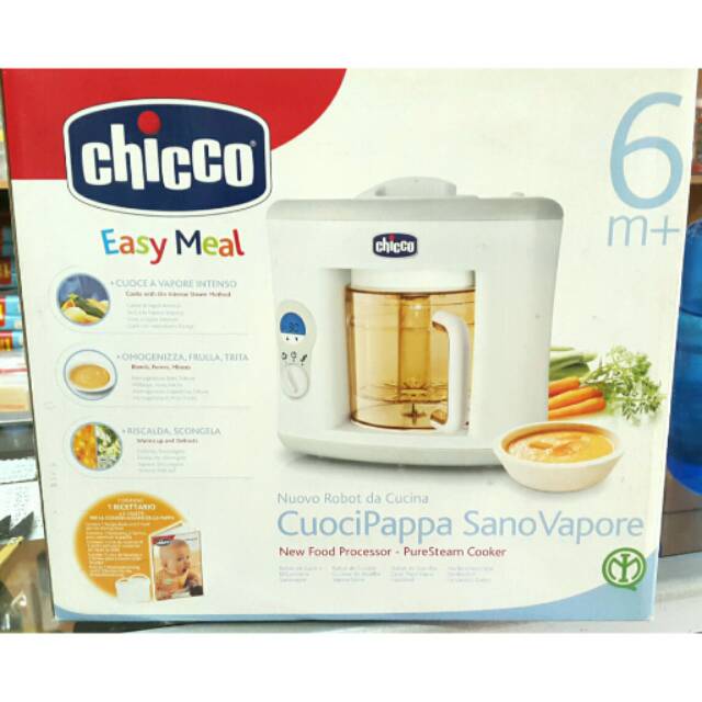New Food Processor - Steam Cooker CHICCO / Blender Steam Makanan Bayi Chicco