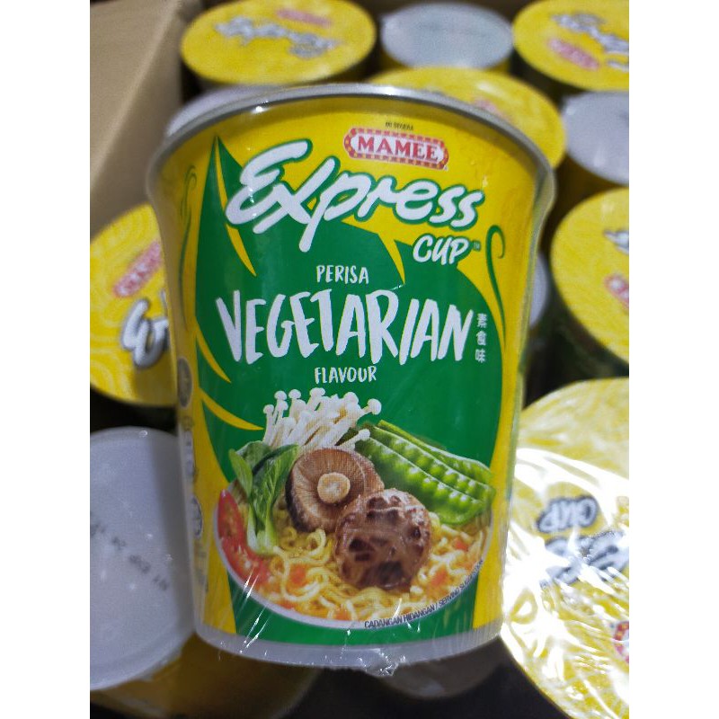 

Mamee express cup Vegetarian mi mamee cup