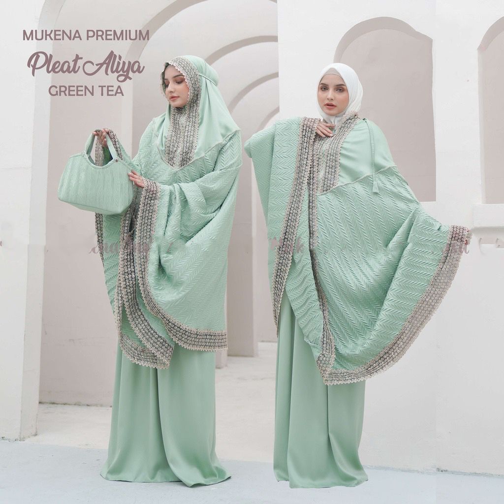 MUKENA DEWASA SILK SATIN ALIYA