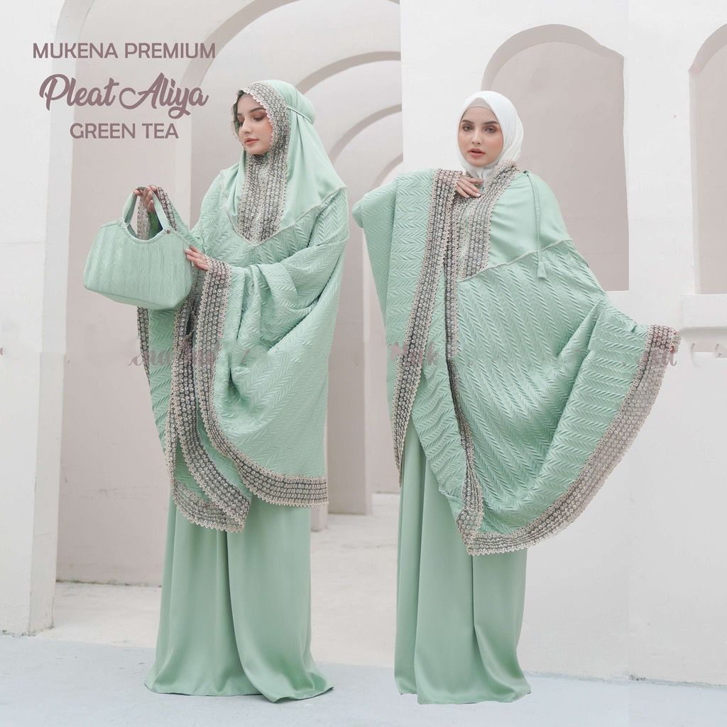 MUKENA DEWASA SILK SATIN ALIYA