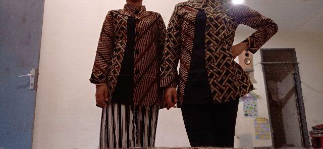 Maura Couple - Sania Ruffle Batik Couple Ori Ndoro Jowi Dnt Garansi Termurah Shopee - Busana Solo