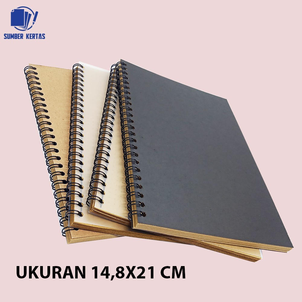 

NOTEBOOK A5 BARU/JURNAL/BUKU CATATAN/VINTAGE/ BROWN PAPER/CRAFT PAPER/BROWN CRAFT/ GRID/KOTAK2#DOTTED/TITIK2