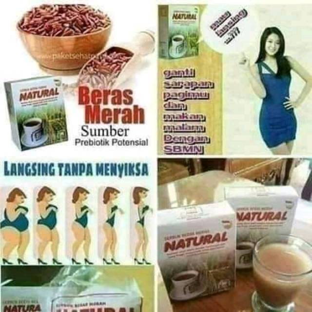 

serbuk beras merah