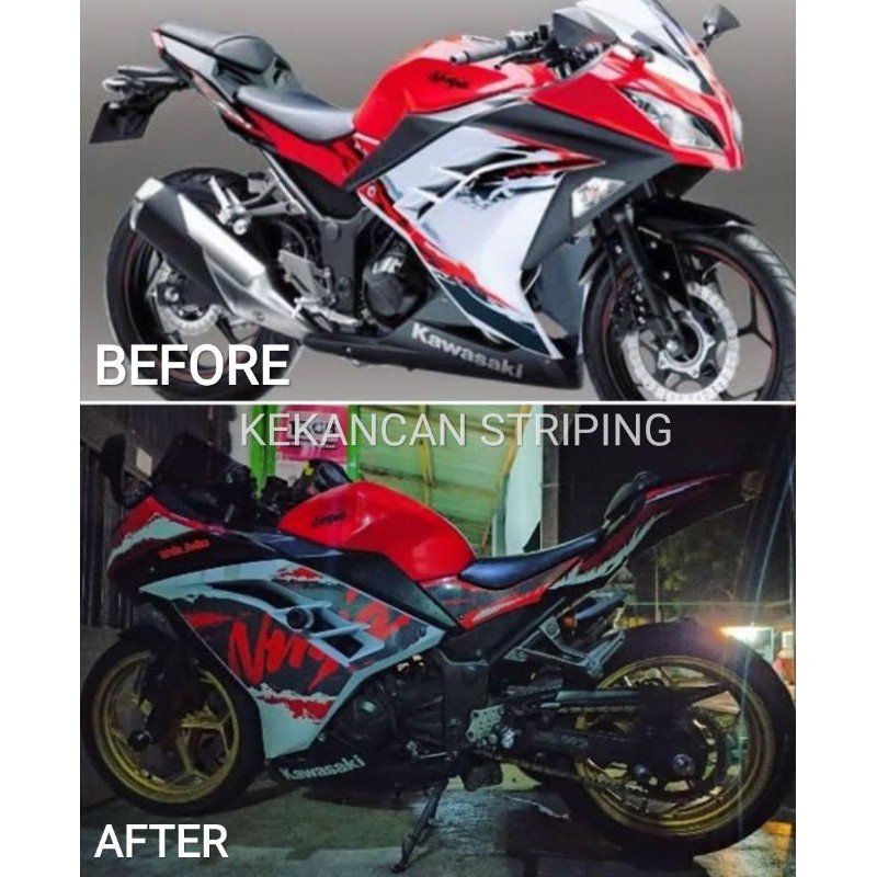 Striping Ninja 250FI Livery NINJA