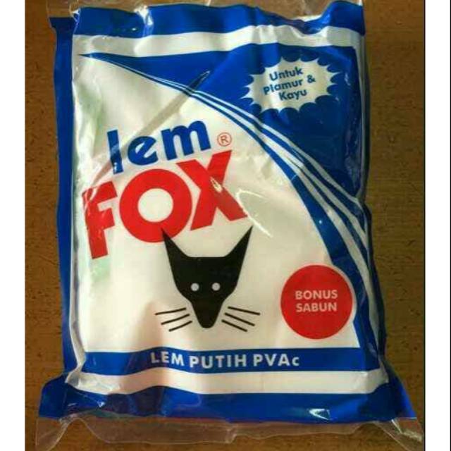 

LEM FOX PUTIH 650GRAM KEMASAN PLASTIK ORIGINAL