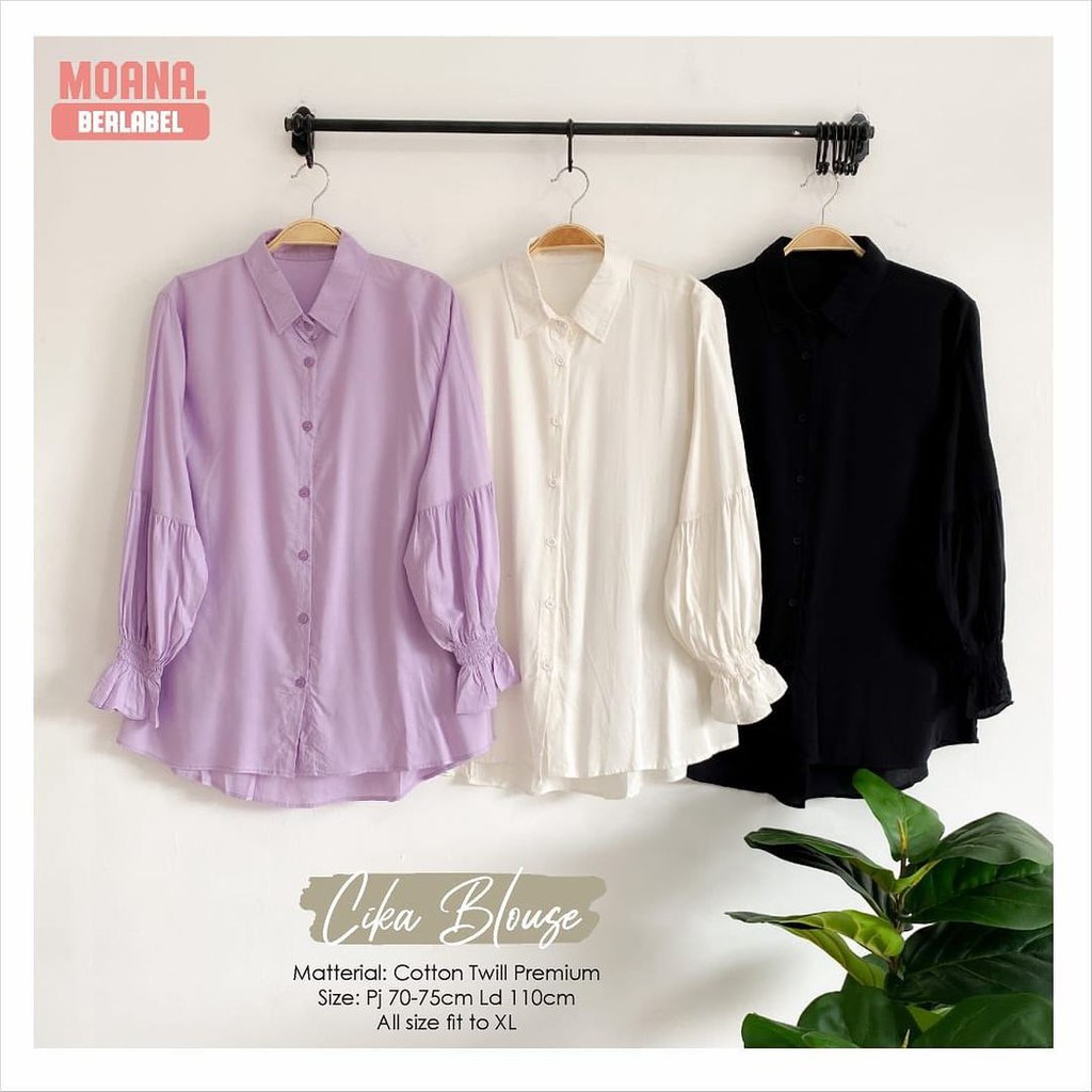 DISKON CIKA BLOUSE - atasan cantik / atasan kekinian / atasana wanita masa kini / atasan hits / blouse