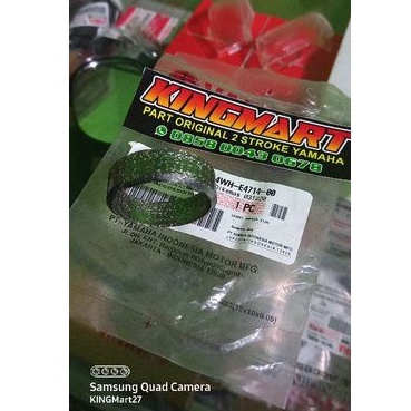 GASKET PAKING PERPAK TENGAH SAMBUNGAN KNALPOT YAMAHA FIZR FIZ R F1ZR F1Z R ALFA ORIGINAL