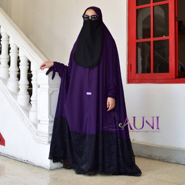 Long Khimar Overhead Safar