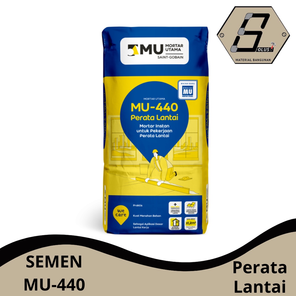 SEMEN MORTAR UTAMA MU - 440 PERATA LANTAI