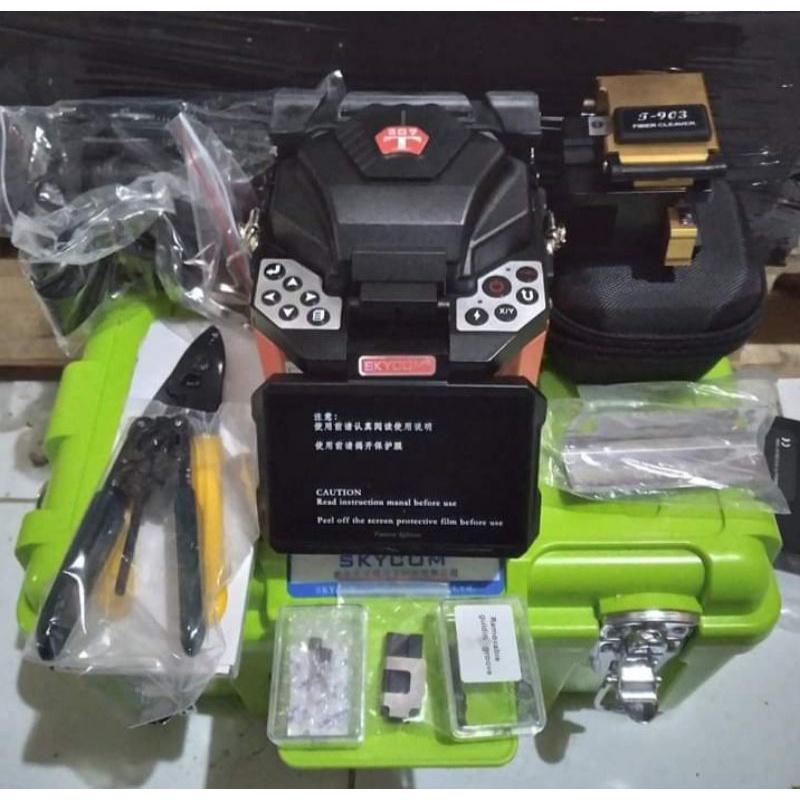 fusion Splicer Skycom t307/alat sambung fiber optic