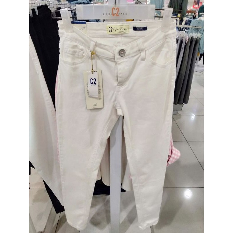 CELANA JEANS putih C2 ORIGINAL 100%
