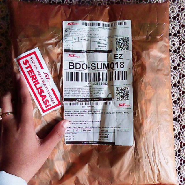 Couple Tunik M969 Asimetris Gunungan Wayang Atasan Batik Wanita Pria Murah Seragam Kantor Cantik