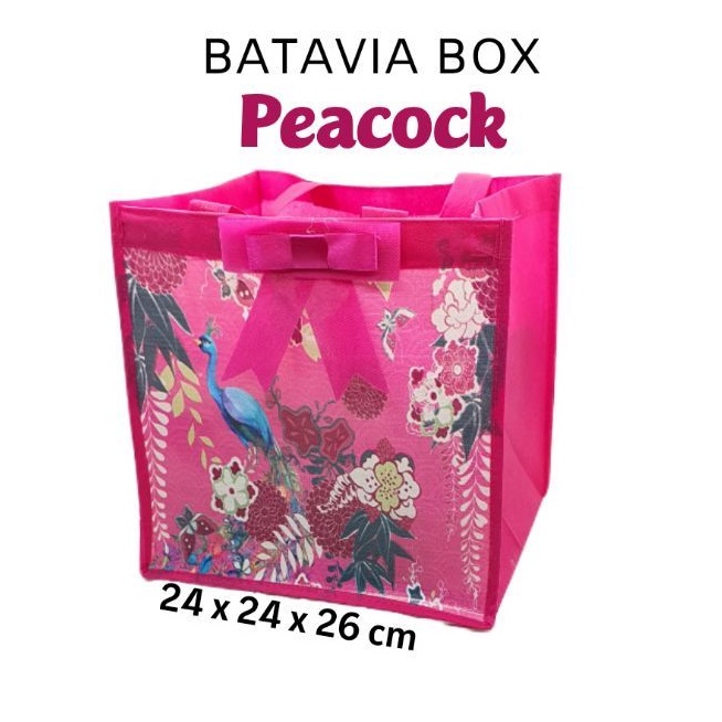 

Tas Goodie bag 24x24x26 cm Peacock (minimal pembelian 5pcs)