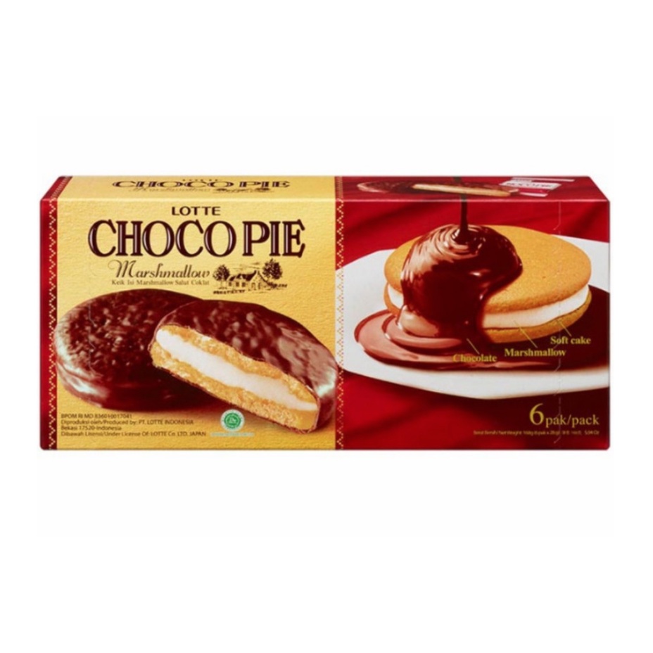 

Lotte Choco Pie Marshmallow 156 gram