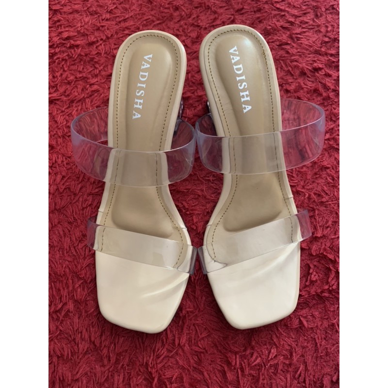 Vadisha Heels (Hak kaca) 7cm size 36
