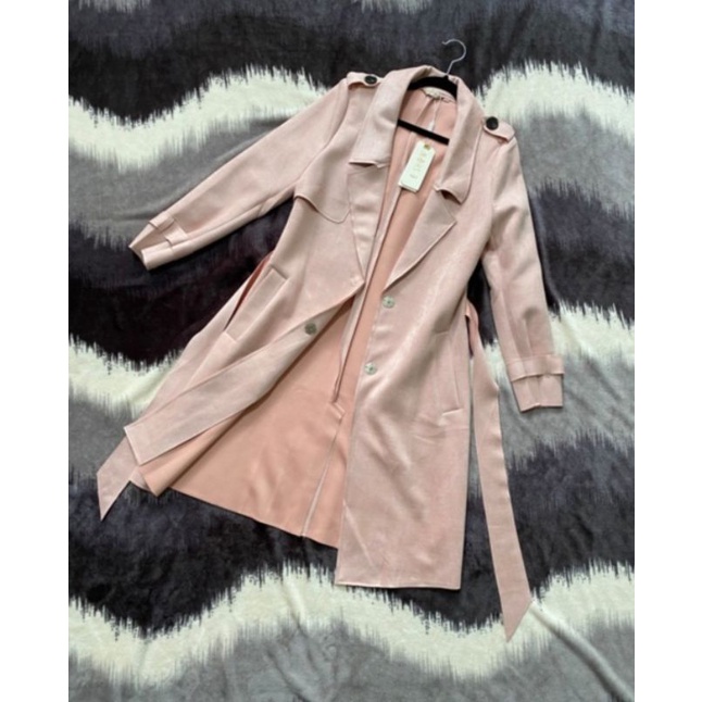 Coat Suede import Korea