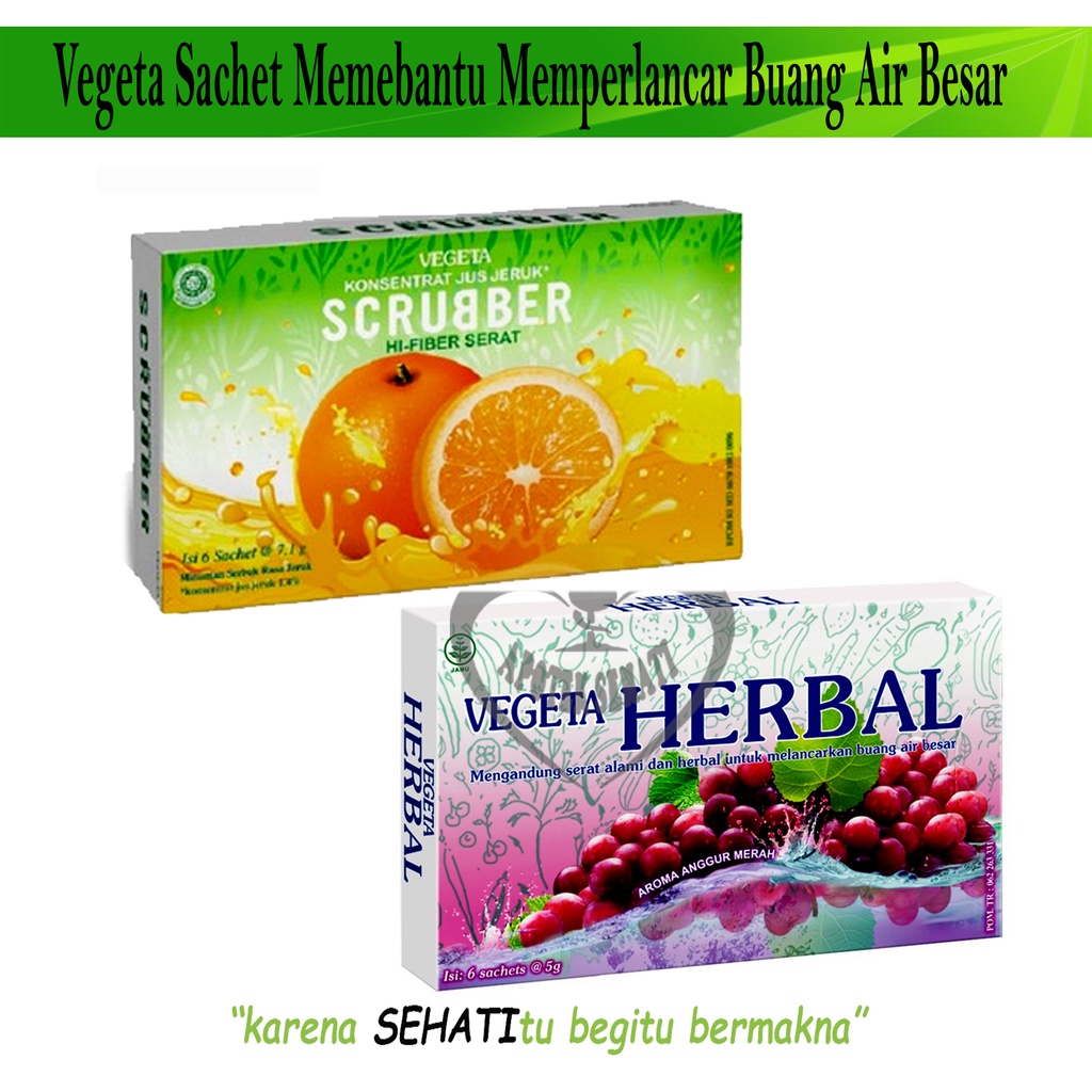 VEGETA HERBAL PER BOX SUPLEMEN PELANCAR BAB